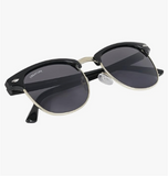Protected Black Frame Unisex Round Sunglasses(Sun-069)